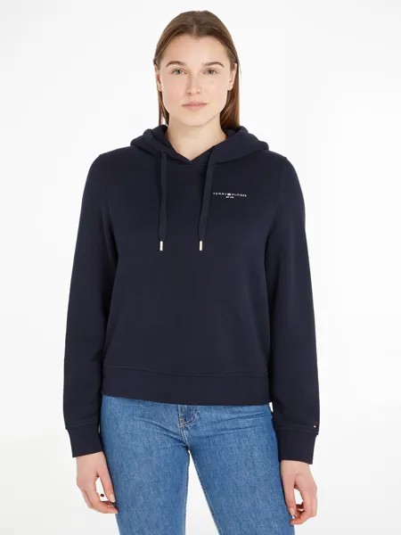 Толстовка Tommy Hilfiger Hoodie, темно-синий