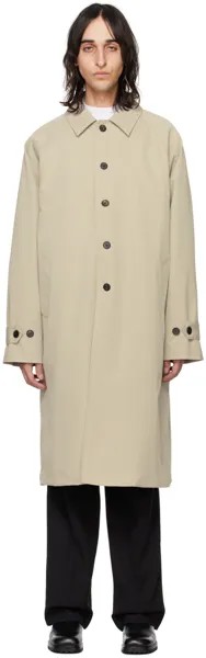 Бежевый тренч Emil The Frankie Shop