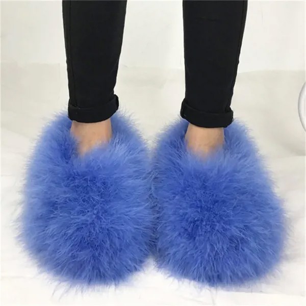 Женские меховые туфли Wintes Ostrich Fleece женская обувь на плоской подошве женские удобные женские туфли без шнуровки 2022