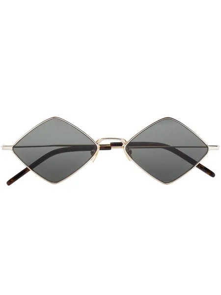 Saint Laurent Eyewear солнцезащитные очки Lisa в ромбовидной оправе