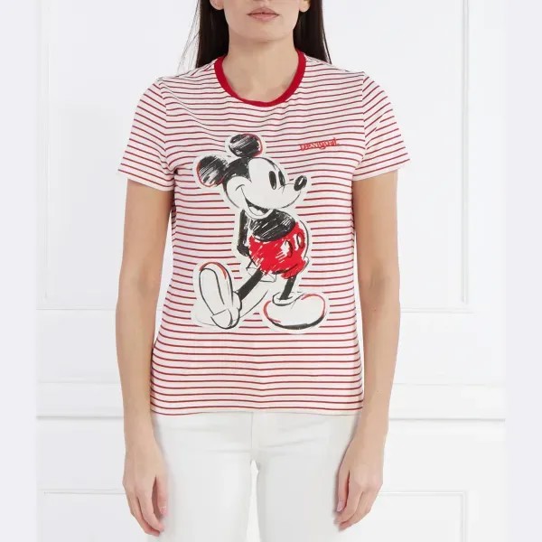 Футболка стандартного кроя Desigual x mickey mouse Desigual, красный