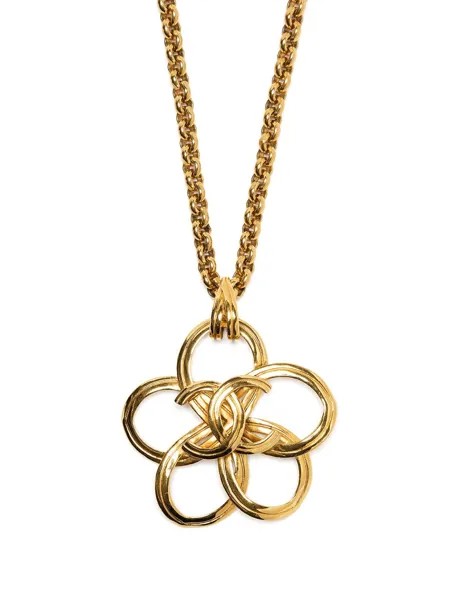 Chanel Pre-Owned колье 1996-го года с логотипом CC