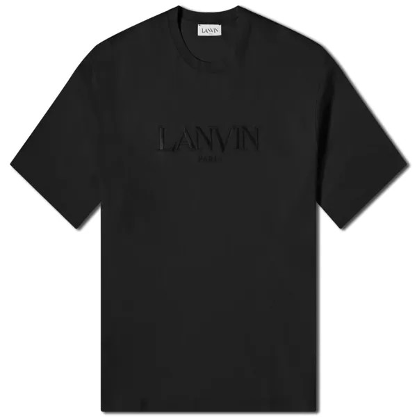 Футболка Lanvin Paris Oversized, черный