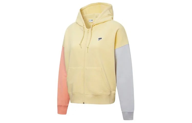 Женское укороченное пальто Puma, цвет Yellow