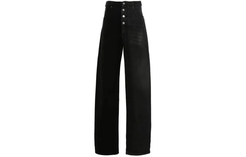 Джинсы женские черные Mm6 Maison Margiela