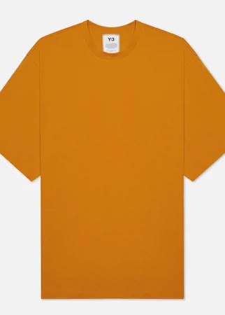 Мужская футболка Y-3 Classic Offset Logo, цвет жёлтый, размер XL