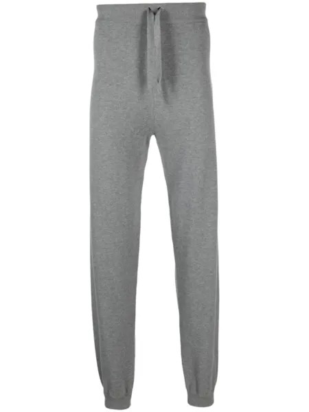 Corneliani спортивные брюки с кулиской, серый