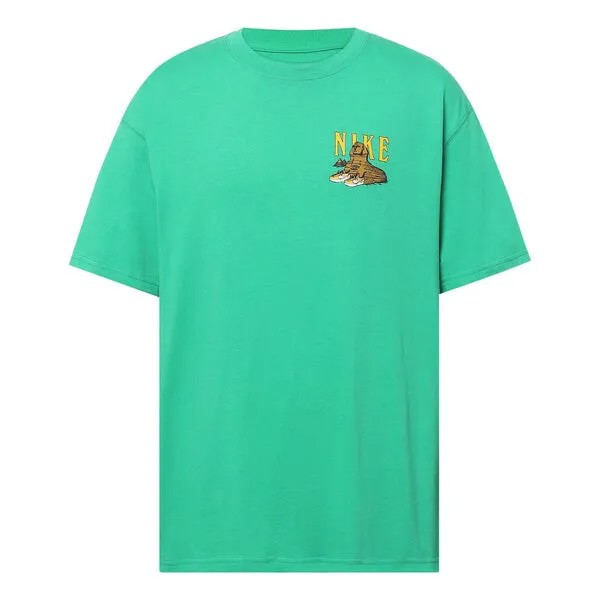 Футболка Nike SB Graphic Logo T-Shirt 'Green', зеленый