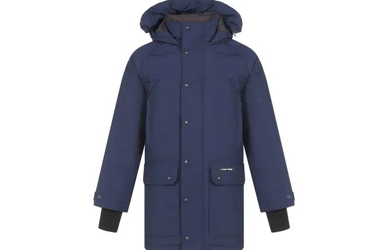 Пуховик мужской лазурно-голубой Canada Goose, голубой