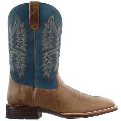 Мужские ковбойские синие, коричневые повседневные ботинки Ariat Valor Ultra Square Toe 10034080