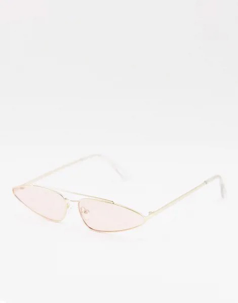 Позолоченные солнцезащитные очки Pilgrim Сyder-Розовый цвет
