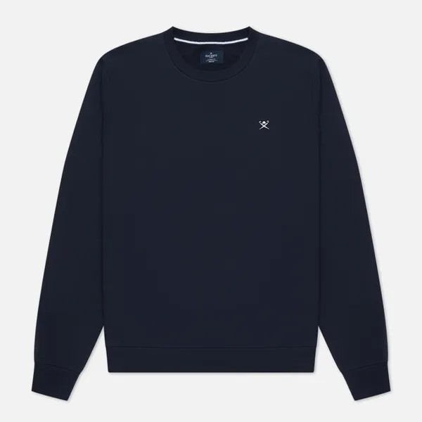 Мужская толстовка Hackett Embroidery London Logo Crew Neck синий, Размер S