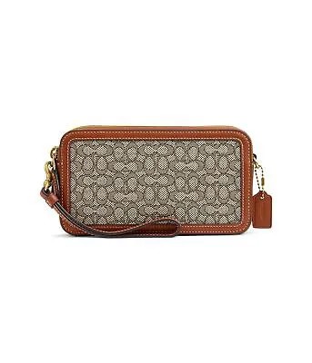 Женские сумки COACH Mini Signature из жаккарда Kira Crossbody