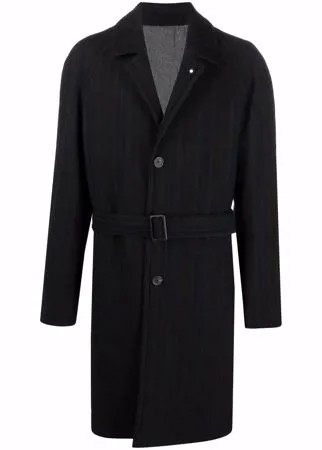 Lardini однобортное пальто с поясом