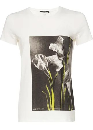 Футболка MaxMara_Weekend BENNY m белый+принт