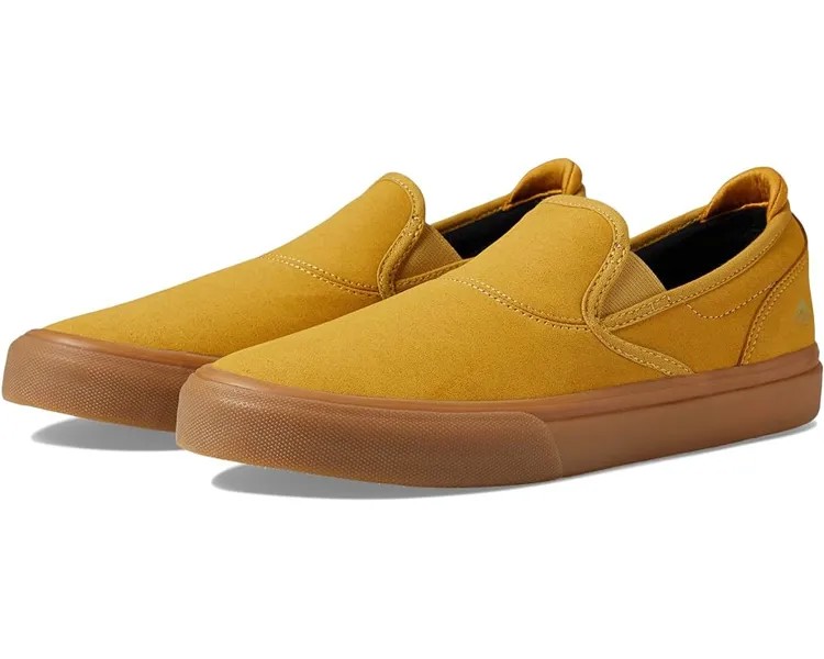 Кроссовки Emerica Wino G6 Slip-On, цвет Gold