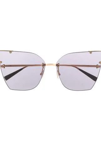 Max Mara солнцезащитные очки Anita III в оправе 'бабочка'