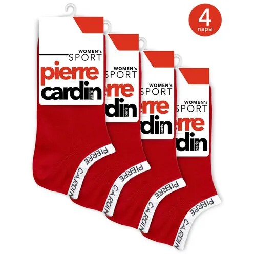 Женские носки Pierre Cardin укороченные, износостойкие, размер 38-40, белый