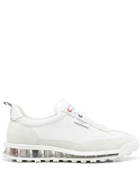 Thom Browne кроссовки с полосками RWB, белый