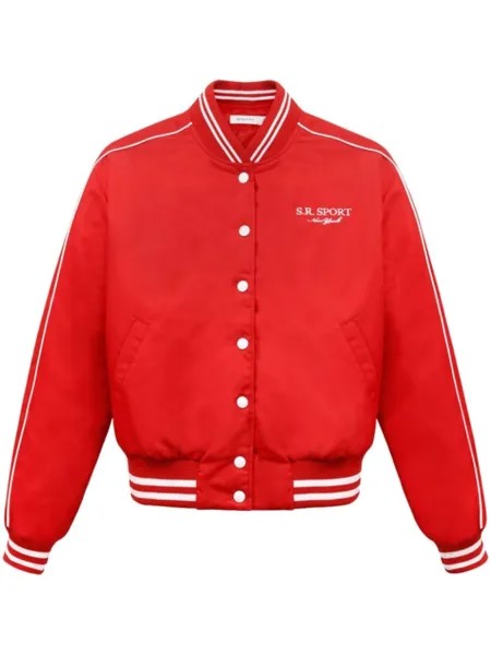 Бомбер SR Sporty Sporty & Rich, красный