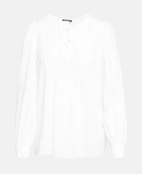 Льняная блузка-рубашка Marc Aurel, белый