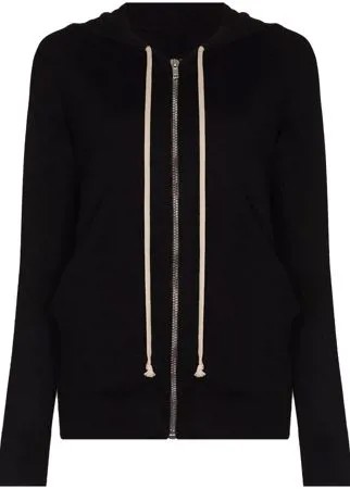 Rick Owens кашемировое худи на молнии