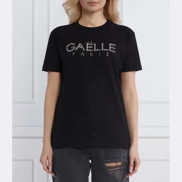 Облегающая футболка Gaëlle Paris, черный
