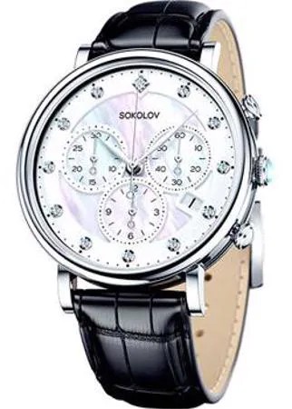 Fashion наручные  женские часы Sokolov 126.30.00.000.03.01.2. Коллекция Feel Free