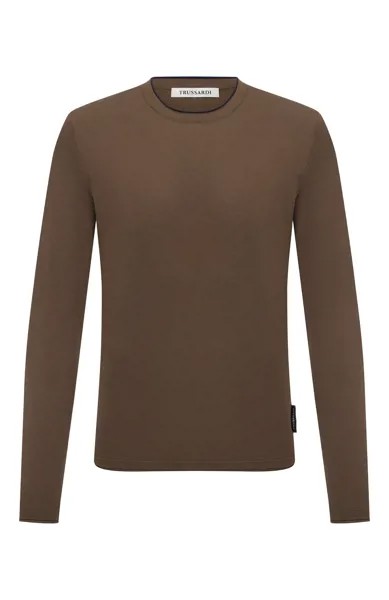 Хлопковый лонгслив Trussardi