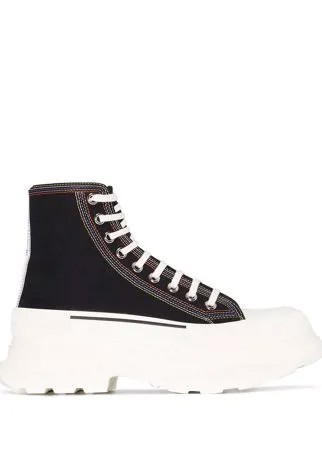 Alexander McQueen кеды Tread Slick на шнуровке