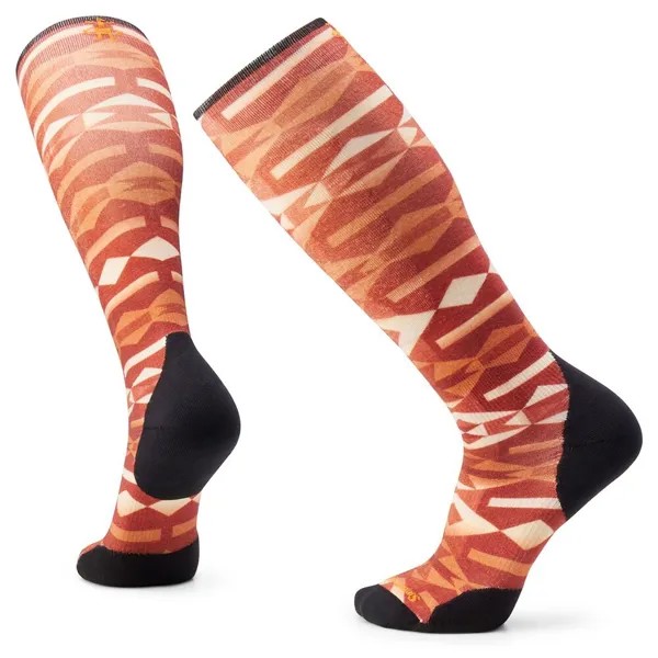 Носки Smartwool Colliding Clouds, оранжевый