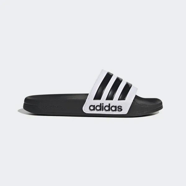 Шлепки adidas Adilette Shower, черный/белый