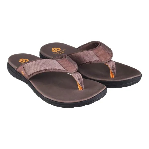 Мужские вьетнамки Clarks(Step Beat Dune 26141018), коричневые