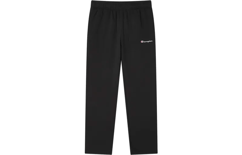 Мужские трикотажные спортивные штаны Champion, цвет Black