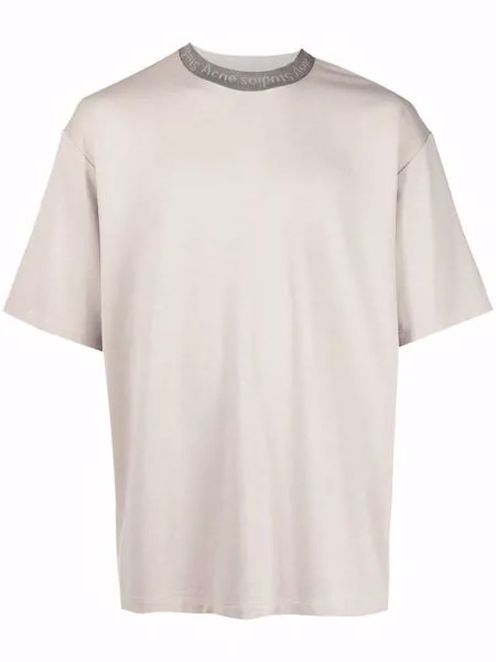Acne Studios logo-neckline T-shirt