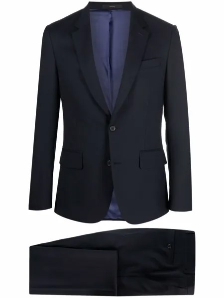 Paul Smith костюм с однобортным пиджаком, синий