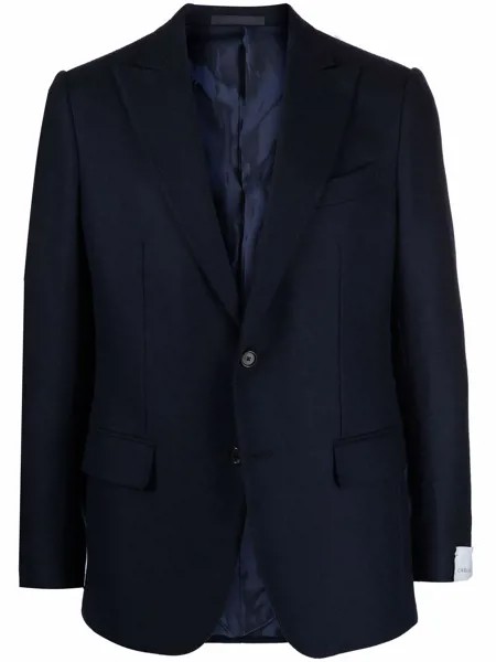 Caruso твиловый однобортный пиджак
