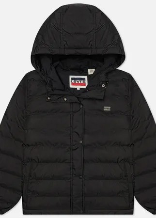 Женский пуховик Levi's Edie Packable, цвет чёрный, размер S