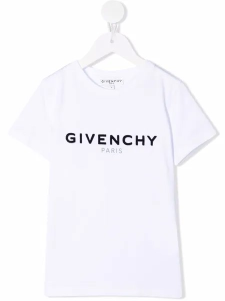 Givenchy Kids футболка с логотипом