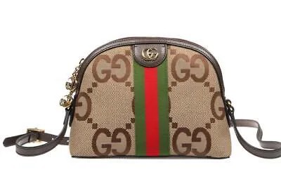 НОВАЯ МАЛЕНЬКАЯ СУМКА НА ПЛЕЧЕ GUCCI OPHIDIA GG CANVAS WEB