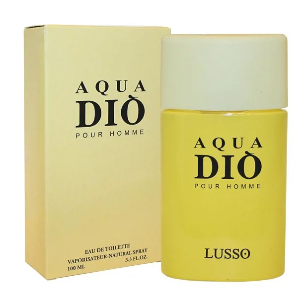 Мужские духи Lusso AQUA DIO, 100мл.