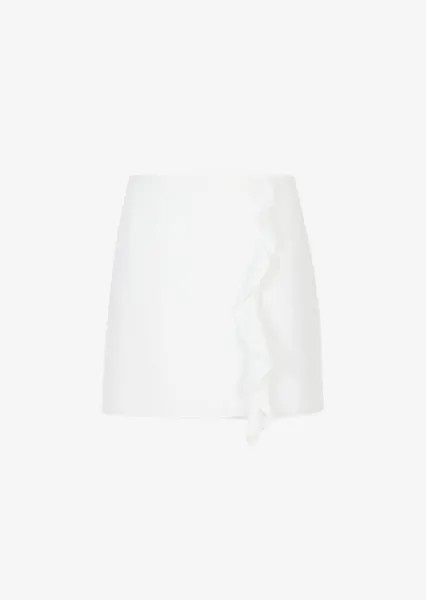 Короткие юбка Armani Exchange, белый
