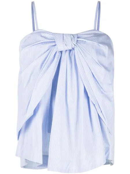 Simone Rocha рубашка с бантом