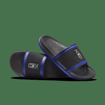Шлепанцы Nike Spelman College Offcourt Slides, цвет Black/Old Royal/White
