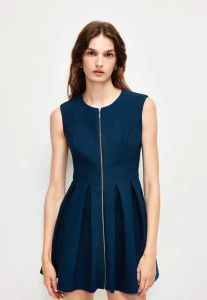 Платье-футляр Pleated With Zipper adL, цвет dark blue