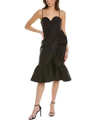 Женское шелковое коктейльное платье Carolina Herrera Sweetheart