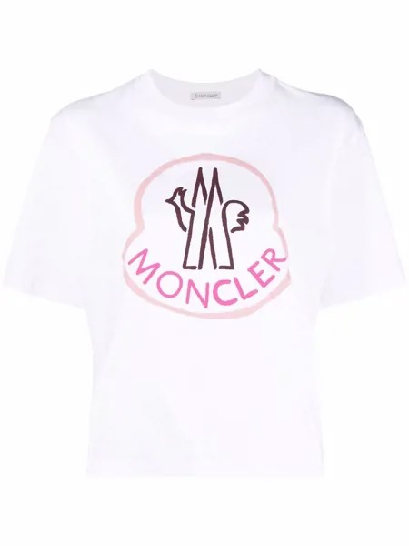 Moncler футболка с логотипом