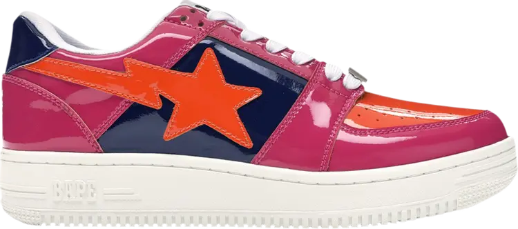 Кроссовки Bapesta Low Color Block, черный