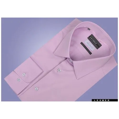 Рубашка LEXMER, размер 40, фиолетовый
