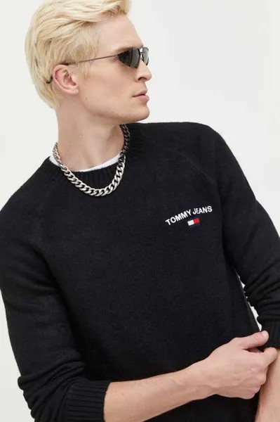 Свитер Tommy Jeans, черный